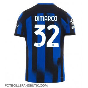 Inter Milan Federico Dimarco #32 Replika Hemmatröja 2023-24 Kortärmad